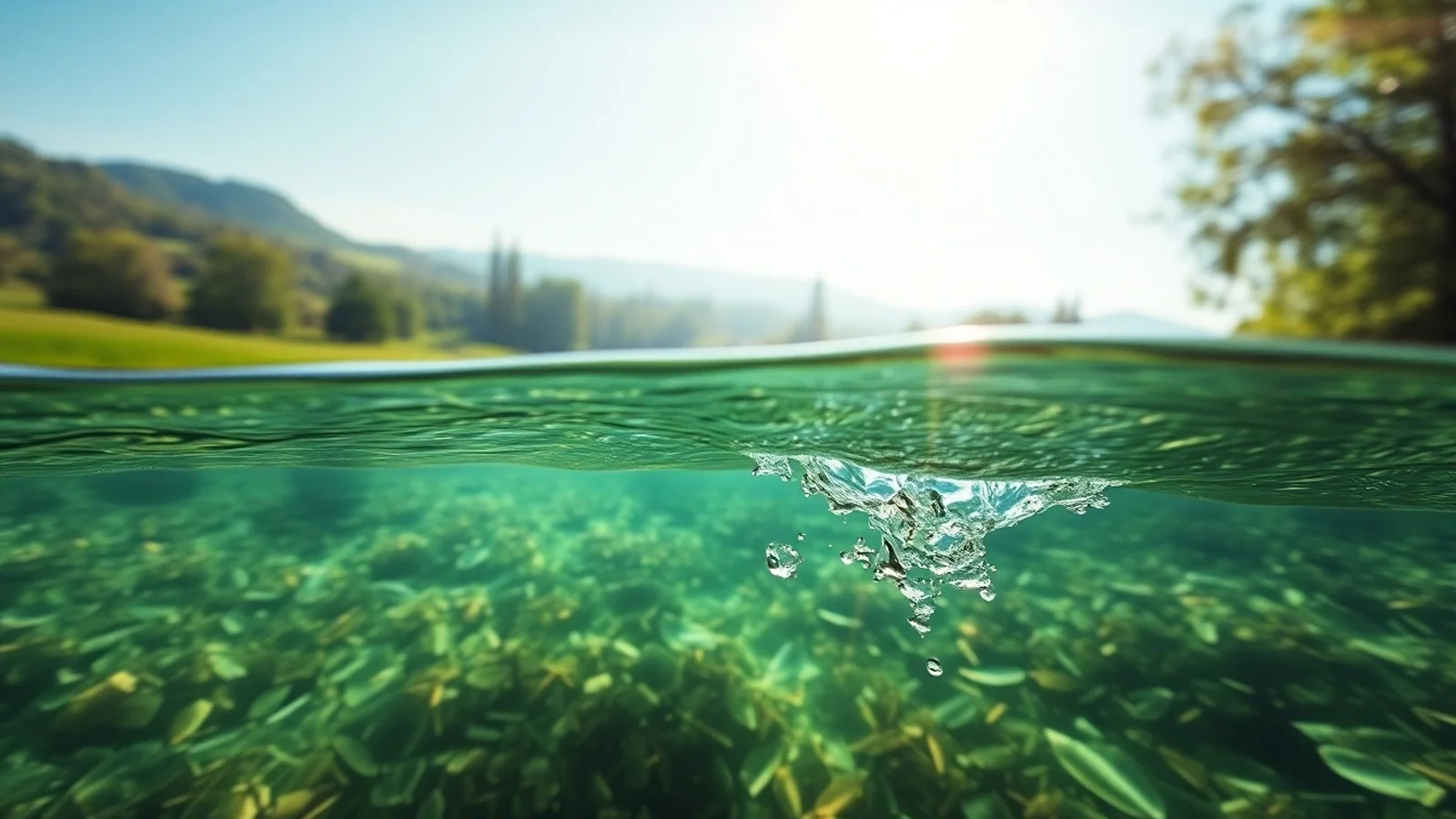 sonhar com enchente agua limpa