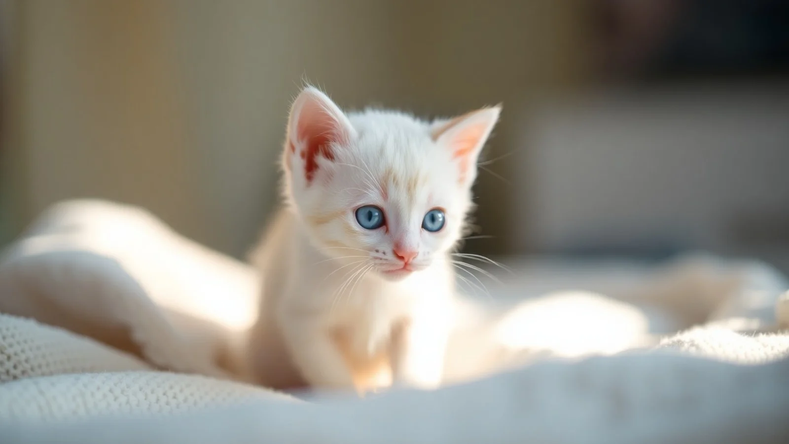 sonhar com filhote de gato branco