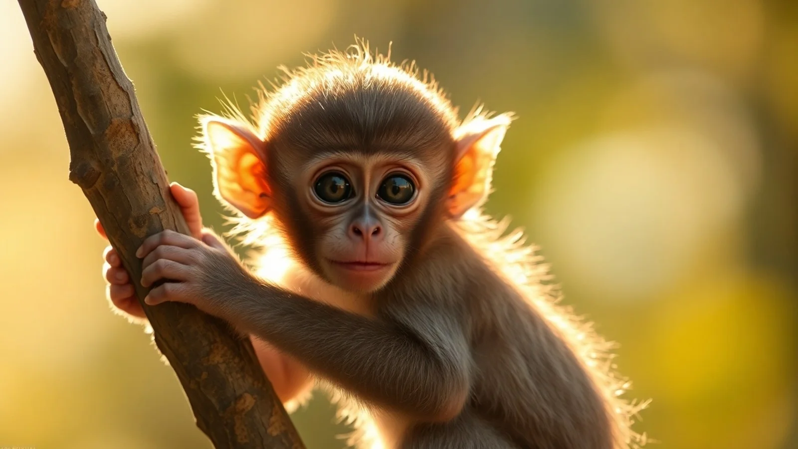 sonhar com macaco filhote pequeno