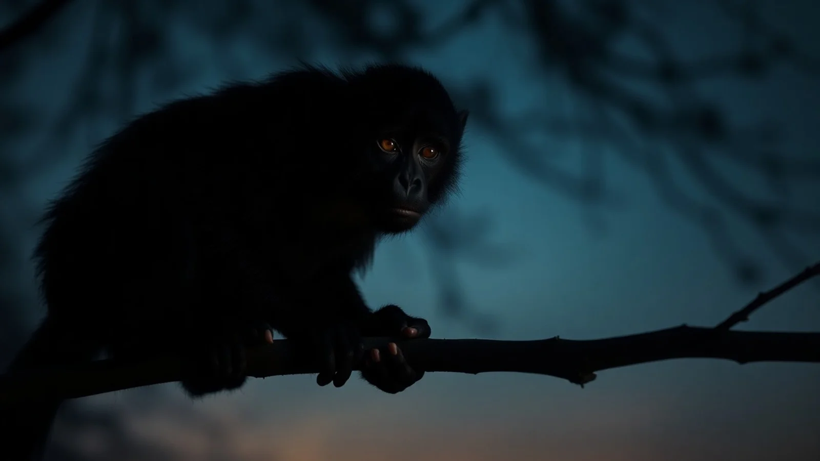 sonhar com macaco preto
