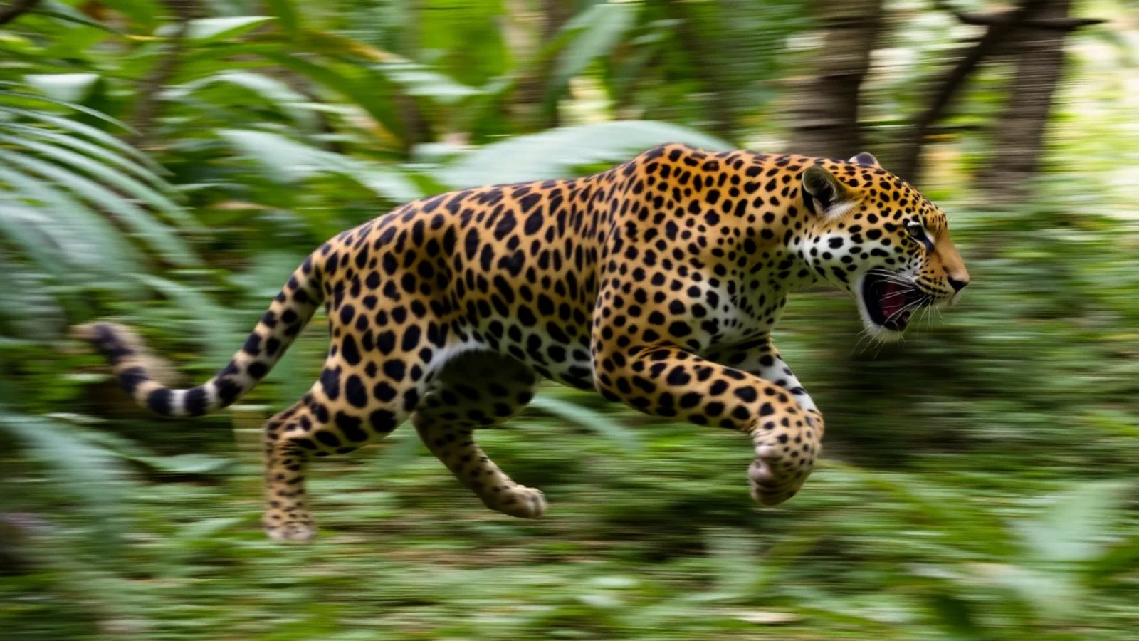 sonhar com onca atacando correndo