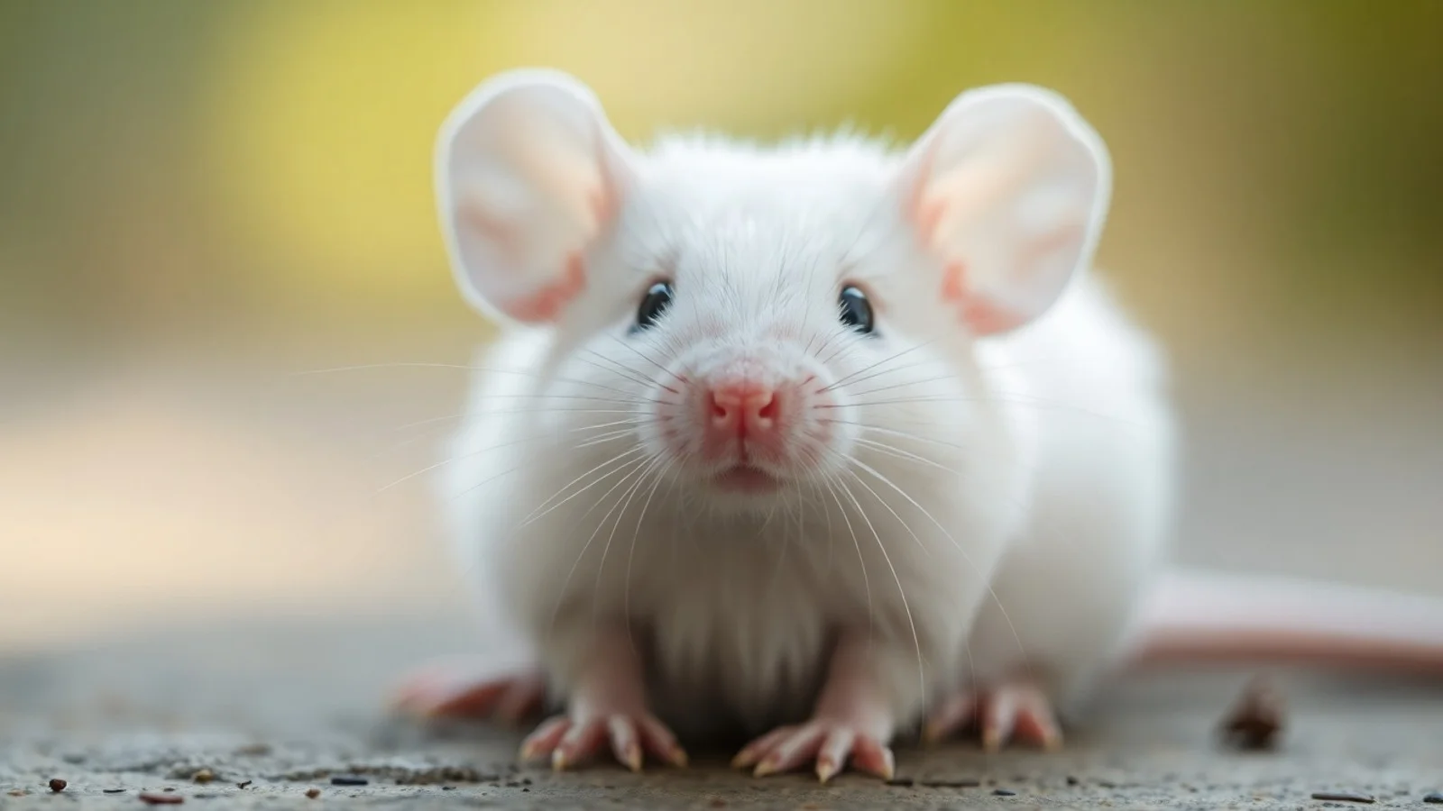 sonhar com rato branco